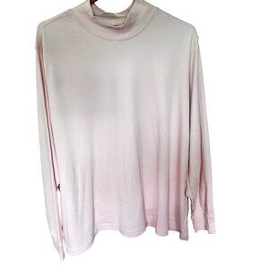 Lands End Womens Supima Cotton Crewneck For A Relaxed Fit In A Charming Soft